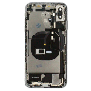 Apple iPhone XS Max Backcover With Small Parts - (Pulled) - White - Image 3