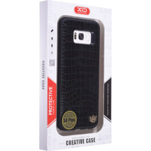 XO Samsung G955F Galaxy S8 Plus Hard Case XO-ZZS8P-BL Crocodile - Black - Image 3