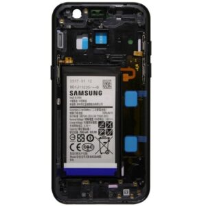 Samsung SM-A320F Galaxy A3 2017 Midframe With Battery GH82-13667A Black - Image 3