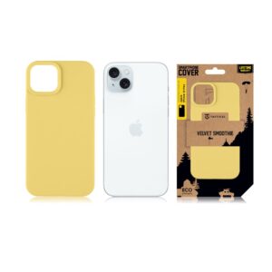 Tactical iPhone 15 Plus Velvet Smoothie Cover - 8596311221842 - Banana- 2 Tactical iPhone 15 Plus Velvet Smoothie Cover - 8596311221842 - Banana- - Image 2