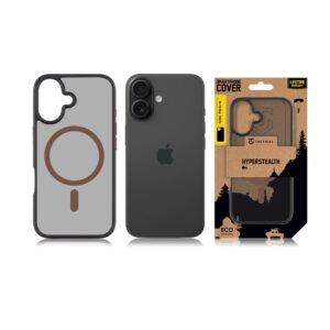 Tactical iPhone 16 Magforce Hyperstealth 2.0 Cover - 8596311279317 - Black/Mocha Mousse 2 Tactical iPhone 16 Magforce Hyperstealth 2.0 Cover - 8596311279317 - Black/Mocha Mousse - Image 2