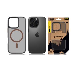 Tactical iPhone 16 Pro Magforce Hyperstealth 2.0 Cover - 8596311279324 - Black/Mocha Mousse 2 Tactical iPhone 16 Pro Magforce Hyperstealth 2.0 Cover - 8596311279324 - Black/Mocha Mousse - Image 2