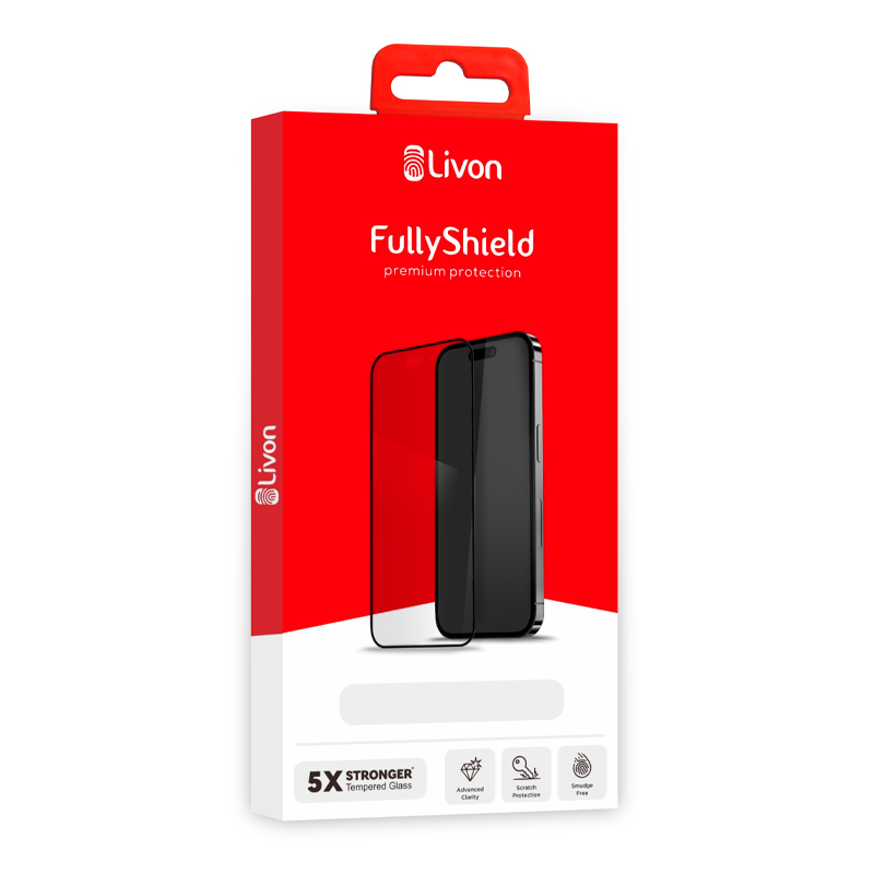 Livon iPhone Air FullyShield - FullyShield - Black 3 Livon iPhone Air FullyShield - FullyShield - Black - Image 3