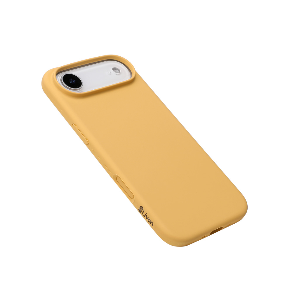 Livon iPhone 17 SoftSkin - Yellow Shine 6 Livon iPhone 17 SoftSkin - Yellow Shine - Image 6