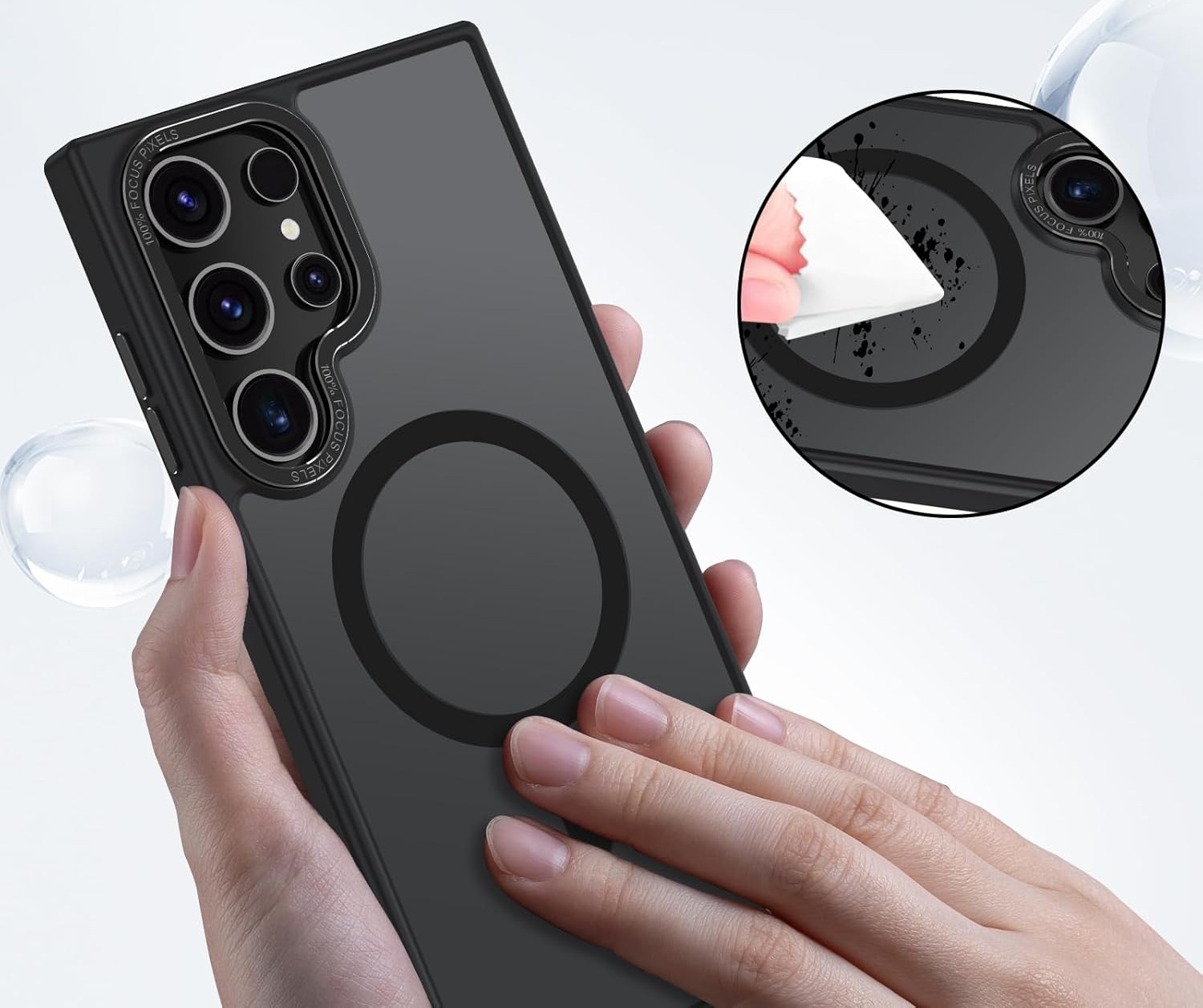 Swissten SM-A576B Galaxy A57 MagStick Flex Case- 35503254 - Black 2 Swissten SM-A576B Galaxy A57 MagStick Flex Case- 35503254 - Black - Image 2